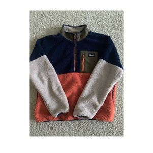 Half zip fleece jacket